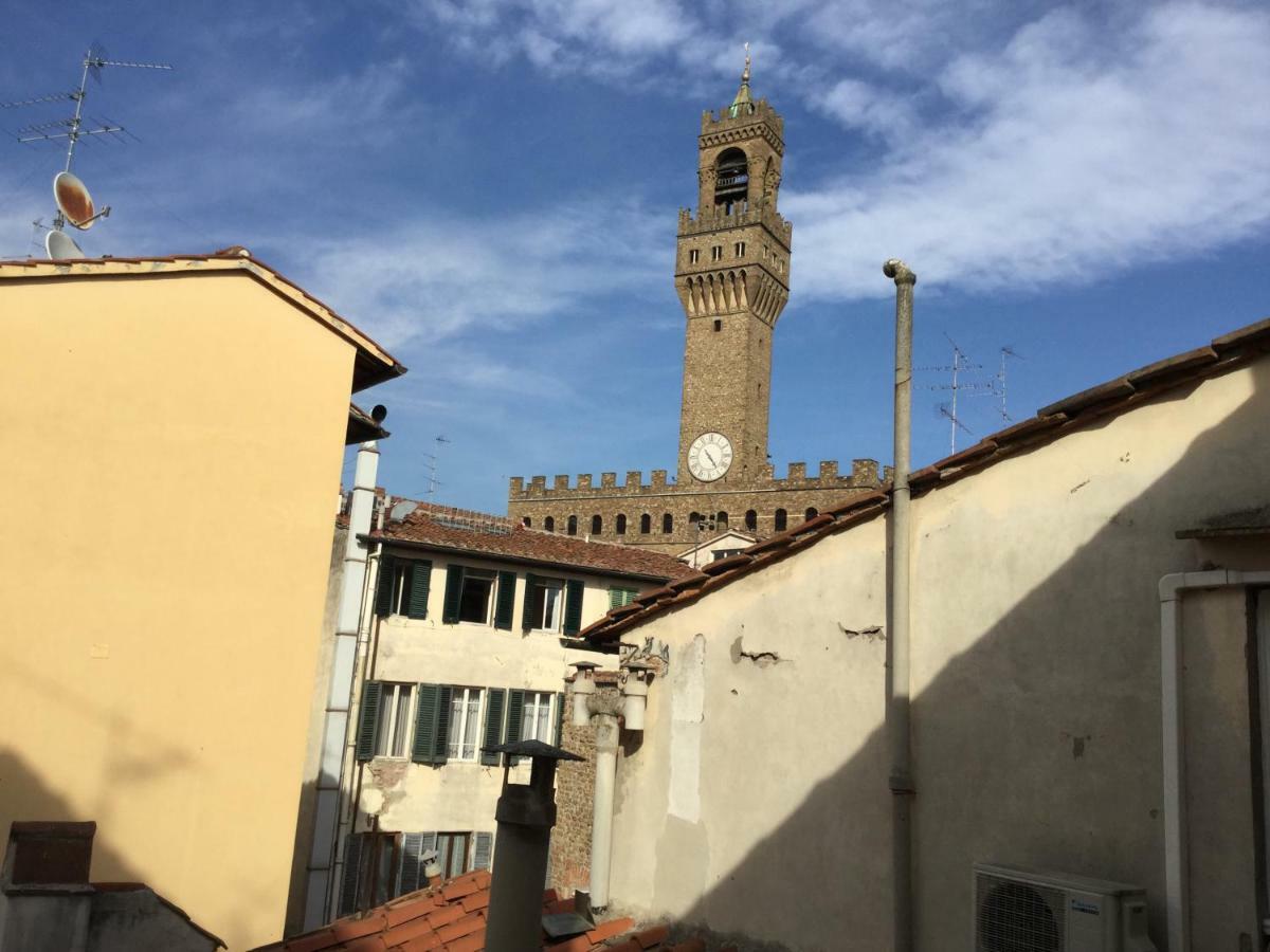 Vista Su Palazzo Vecchio Lägenhet Florens Exteriör bild