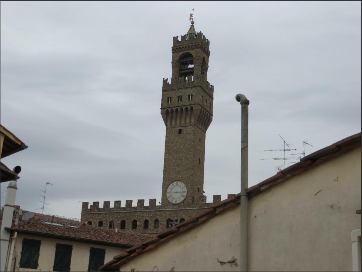 Vista Su Palazzo Vecchio Lägenhet Florens Exteriör bild